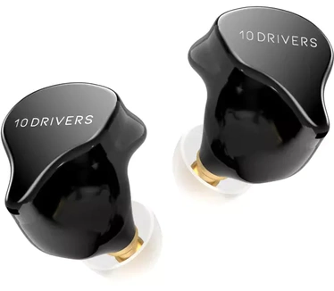 KZ Acoustics KZ VX10 1DD + 4BA Hybrid TWS - Truly Wireless Oordopjes (Zwart)