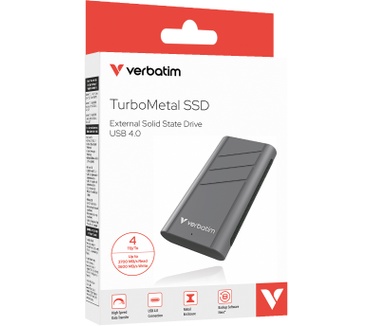 Verbatim TurboMetal SSD USB4 4TB