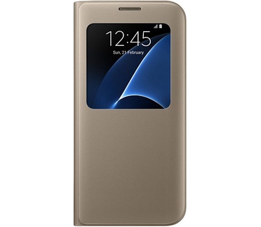 Samsung Galaxy S7 edge S-View Cover  Goud