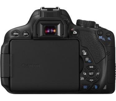 Canon EOS 650D + EF-S 18-55mm IS II Zwart