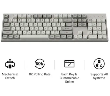 Keychron C2PX-M4 Hot Swap RGB BN US