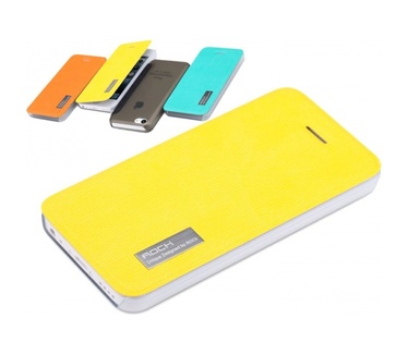 Rock ROCK Leather case Apple iPhone 5C (ELEGANT Serie yellow)