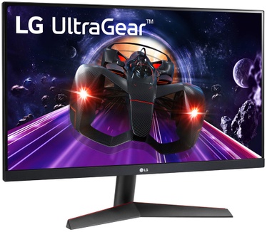 LG UltraGear 24GN600-B Rood, Zwart