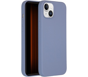Accezz Liquid Silicone Backcover met MagSafe iPhone 15 Plus - Lavender Grey