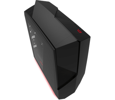 NZXT Noctis 450 Zwart/Rood