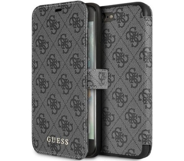 Guess 4G Book Case - Apple iPhone 6/6S/7/8 Plus (5.5") - Grijs  Grijs