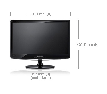 Samsung Syncmaster B2330HD Zwart
