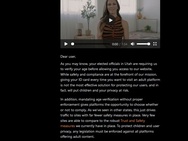 Pornhub zet site op zwart in Utah, mei 2023