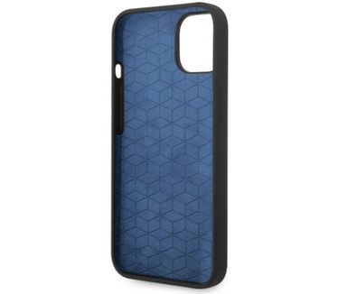 BMW M Tricolor Silicone Back Case - Apple iPhone 15 (6.1") Zwart Zwart