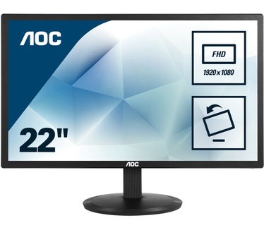 AOC E2280SWN Zwart