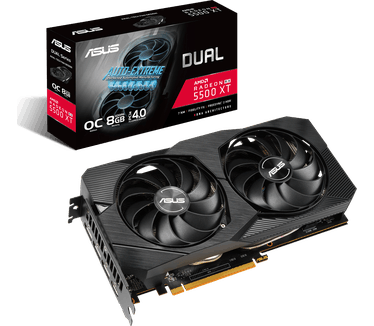 Asus Dual Radeon RX 5500 XT EVO 8GB