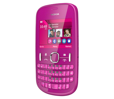 Nokia Asha 200 Roze