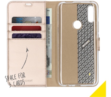 Accezz Wallet Softcase Bookcase Huawei P Smart Z - Goud (P Smart Z) Goud