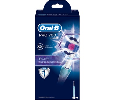 Oral-B Pro 700 3DWhite Elektrische Tandenborstel Powered By Braun