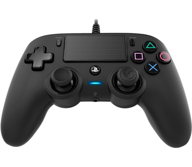 Nacon Officieel gelicenseerde Wired Compact Controller voor PS4 - zwart