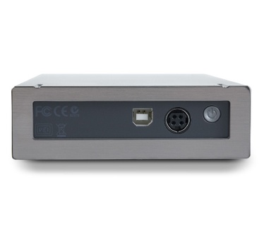 LaCie Porsche Harddrive (achterzijde)