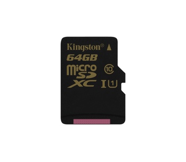 Kingston microSDHC/SDXC Class 10 UHS-I 64GB