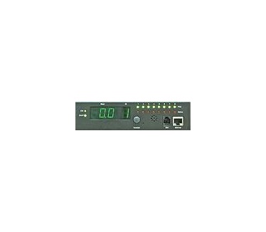 4Power 0816HSSK 8-poorts schakelbare 19"rack Smart PDU