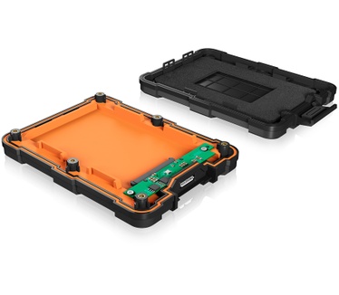 Raidsonic Icy Box IB-279U3 - Storage enclosure Zwart