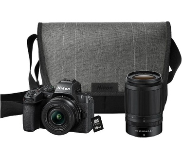 Nikon Z50II + 16-50mm VR + 50-250mm VR-Starterskit Zwart