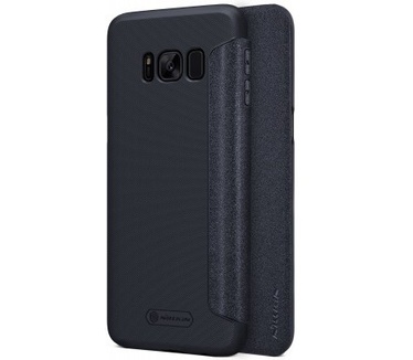 Nillkin Samsung Galaxy S8 Plus Hoesje Sparkle Series Zwart