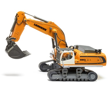 Siku Liebherr R980 SME rupsgraafmachine Afstandbestuurbaar 1:32 Bediening via app met geluid mogelijk Zonder afstandsbedieningsmodule Metaal,Kunststof Oranje