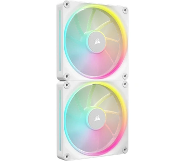 Corsair iCUE LINK LX140 RGB, Wit, Dual-pack, 140mm