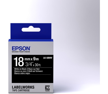 Epson Levendige label tape voor Epson-etikettencassette LK-5BWV