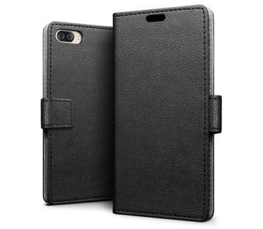 qMust Asus Zenfone 4 Max 5.5 ZC554KL Wallet Hoesje Zwart