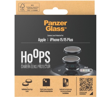 PanzerGlass Lens Protector Rings HOOP (Apple - iPhone 15,
Apple - iPhone 15 Plus)
