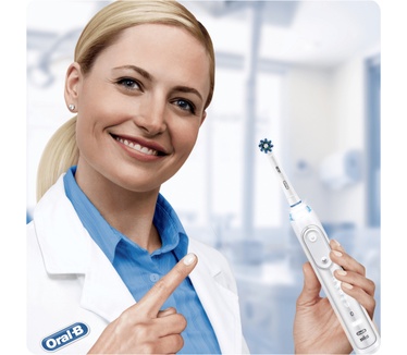 Oral-B Genius 10100S White Elektrische Tandenborstel Powered By Braun