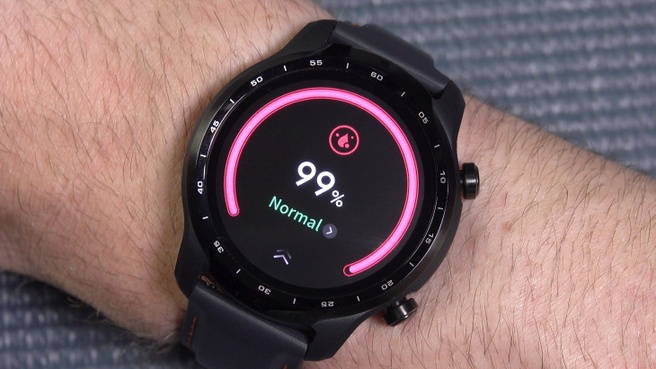 spo₂-ticwatch pro 3