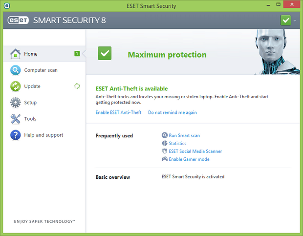 ESET NOD32 Antivirus - Kenmerken - Tweakers