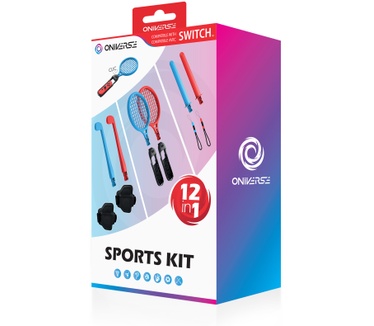 Oniverse Pack de 12 accessoires pour Nintendo Switch