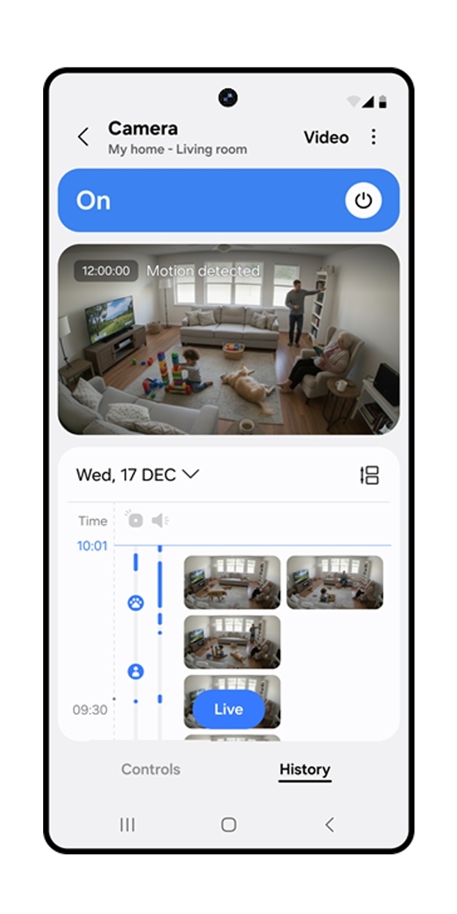 Samsung SmartThings Matter 1.5 camera's