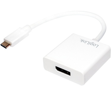LogiLink 0.14m, USB-C 3.1/DisplayPort