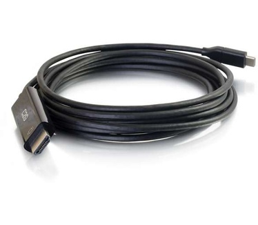 CablesToGo 0.9M (3ft) USB C to HDMI Adapter Cable ? 4K - Audio / Video Adapter - Black