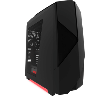 NZXT Noctis 450 Zwart/Rood
