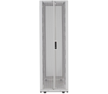 APC NetShelter SX 42U 600mm(b) x 1070mm(d) 19" IT rack, behuizing zonder zijpanelen, grijs RAL 7035