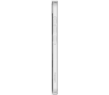 Spigen Liquid Crystal MagFit TPU Back Cover Transparant (Iphone 16E) Zwart