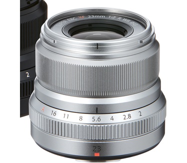Fujifilm Fujinon XF 23mm f/2 R WR (Zilver)