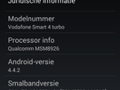 Vodafone Smart 4 Turbo