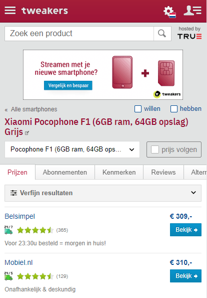 Prijsalert_mob
