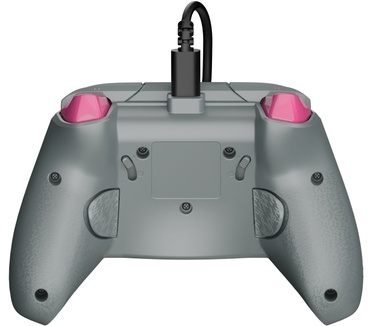 Turtle Beach Rematch Advanced bedrade gamecontroller voor XBOX & PC - Cherry Blossom, XBOX Series X|S, XBOX One, PC, 2 toewijsbare knoppen, Hall-effect-triggers, audiobediening, licht op Blauw, Grijs, Zwart