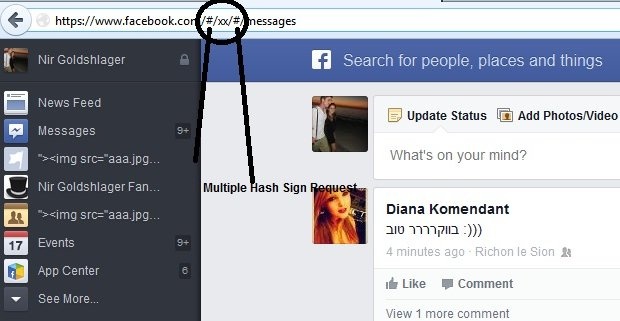 Facebook Nir multiple hash signs