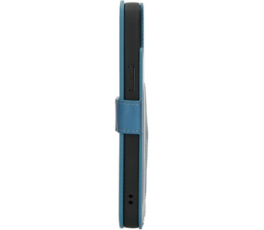 Mobiparts Classic Wallet Case Apple iPhone 14 Plus Steel Blue