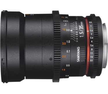 Samyang Optics 35mm T1.5 VDSLR AS UMC II (Samsung NX)