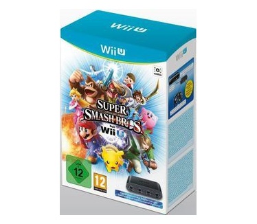 Super Smash Bros. Wii U + GameCube Controller Adapter bundel, Wii U