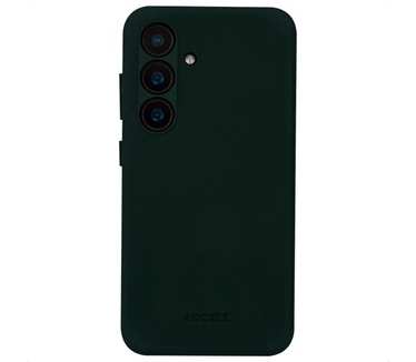 Accezz Vintage Leather Magsafe Backcover Samsung Galaxy S24 / S25 - Smokey Green