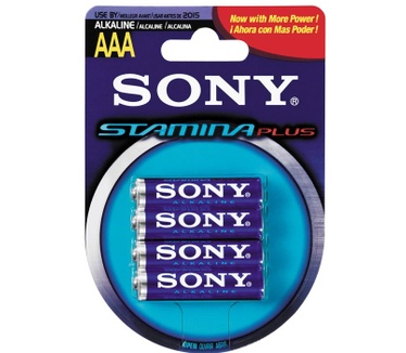 Sony Stamina Plus AAA 4 Pack
